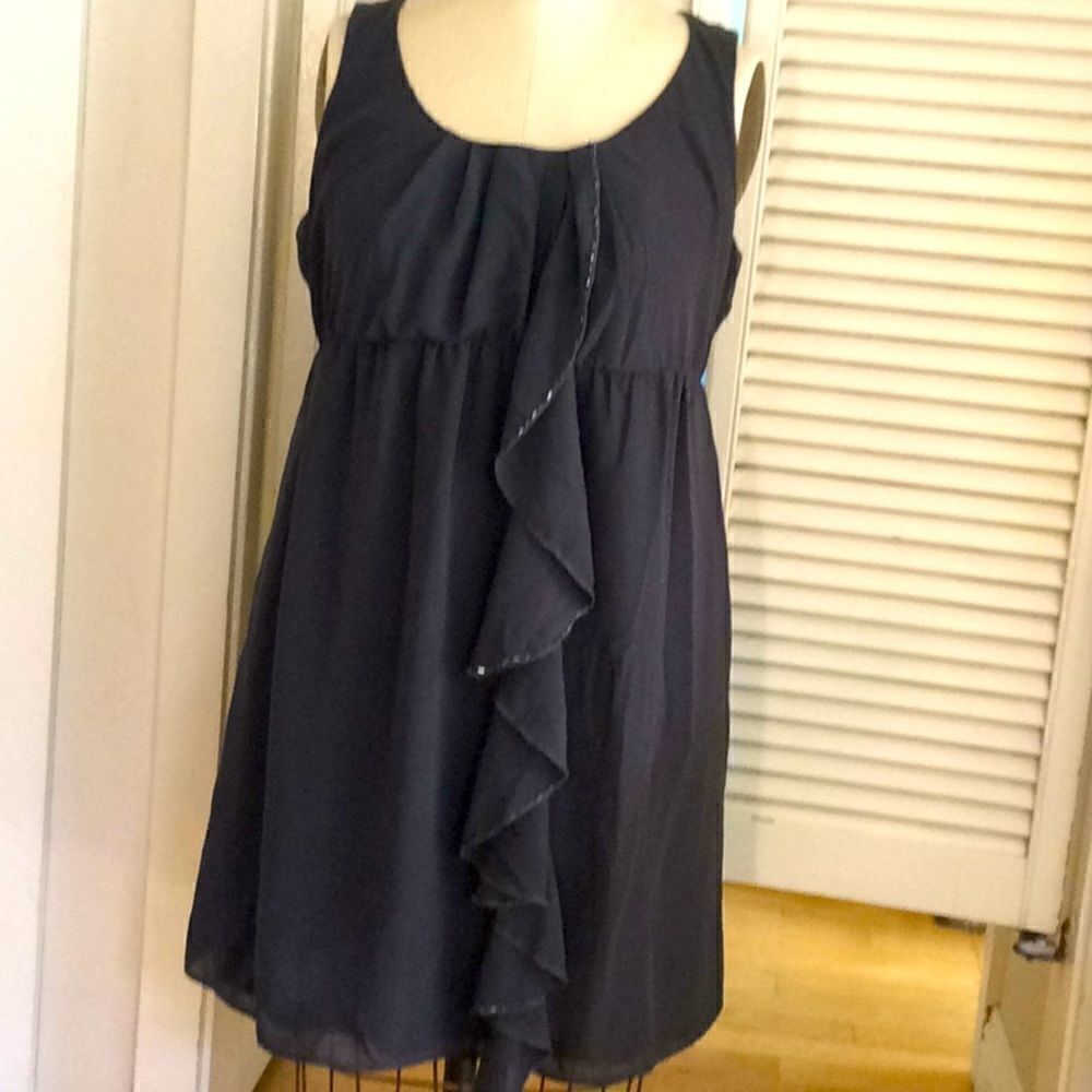 Chiffon Sequins Lined Maternity Dress Motherhood.